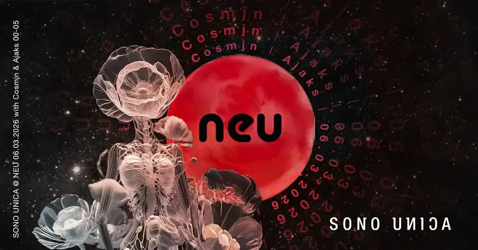 SONO UNICA presents — COSMJN (RO) at NEU March 6