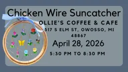 Chicken Wire Suncatcher Workshop