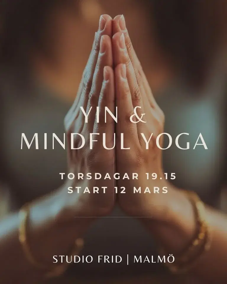 Kurs i Yin & Mindful Yoga 8 tillfällen