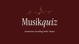 MUSIKQUIZ PÅ CLARION HOTEL AMARANTEN