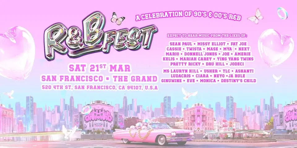 R&B Fest Returns To San Francisco!