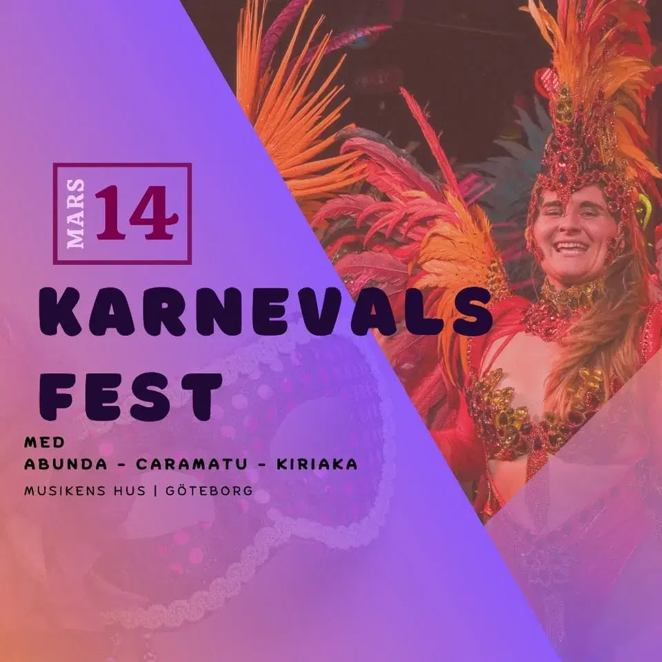 Karnevalsfest Göteborg 2026