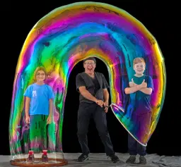 Amazing Bubble Man at San Francisco's BATS Improv Theater 3/14 11:30 AM & 2:00 PM