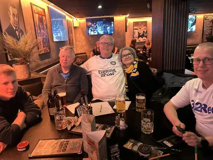 LUSS-träff för att se Leeds United - Brentford