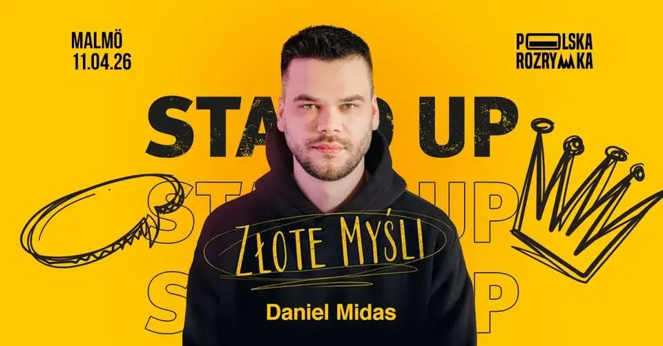 DANIEL MIDAS w Malmö! 11.04.2026
