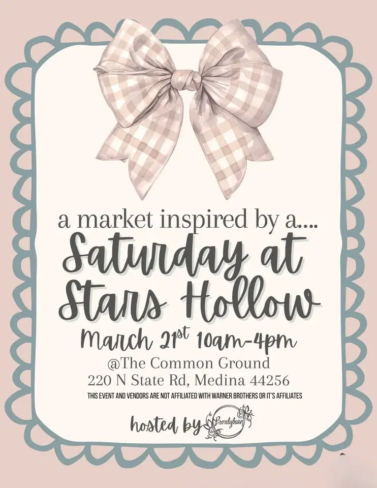 Saturday at Stars Hollow inspired market