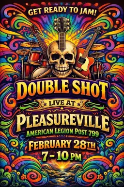 Double Shot at Pleaureville American Legion