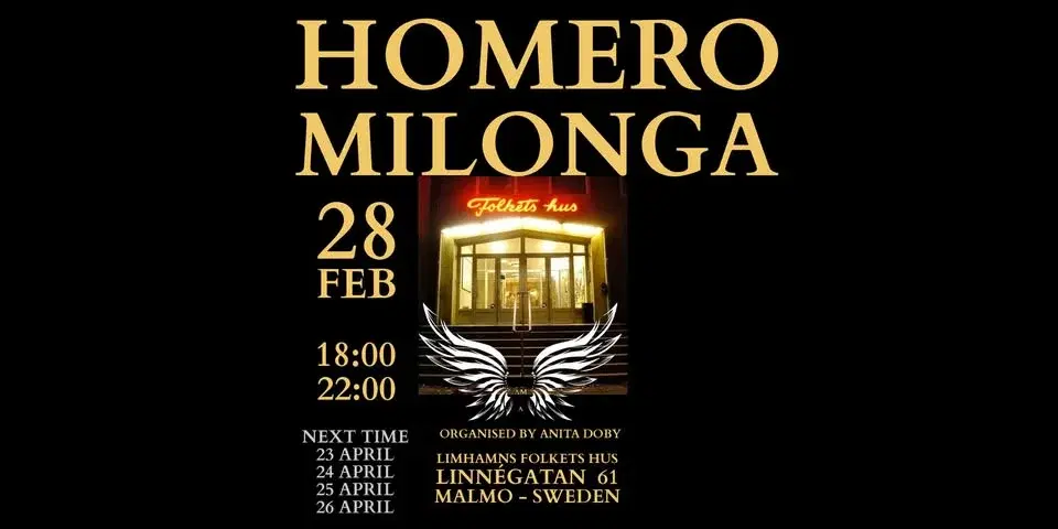 HOMERO MILONGA - 28 FEB - DJ ----