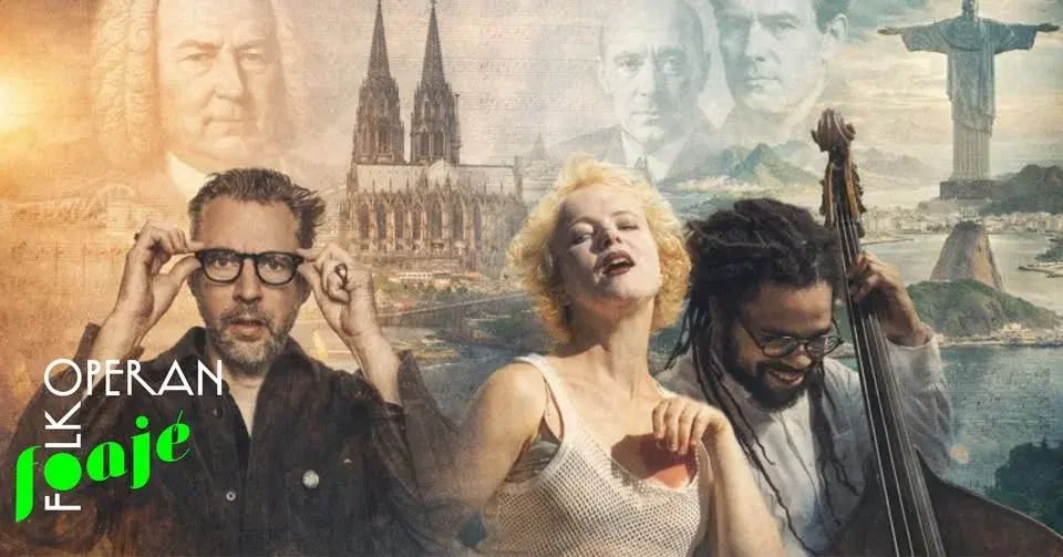 Folkoperan Foajé: Avemo, Farias & Augustsson spelar Weil, Schoenberg, Villa-Lobos, Bach & Pascoal