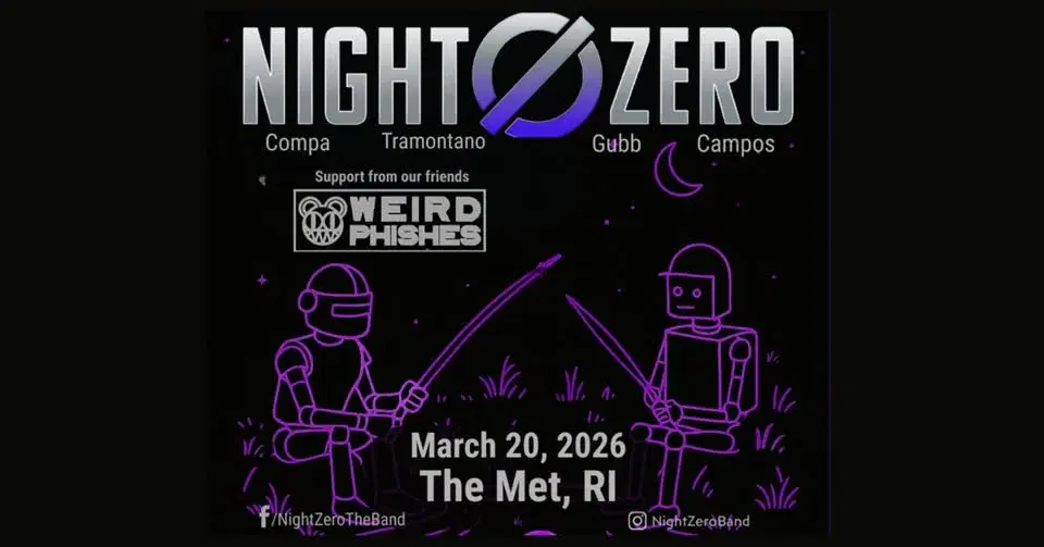 NIGHT ZERO with WEIRD PHISHES - Friday, 3.20 at The Met!