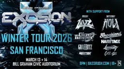 Excision at Bill Graham Civic Auditorium - Two Nights!