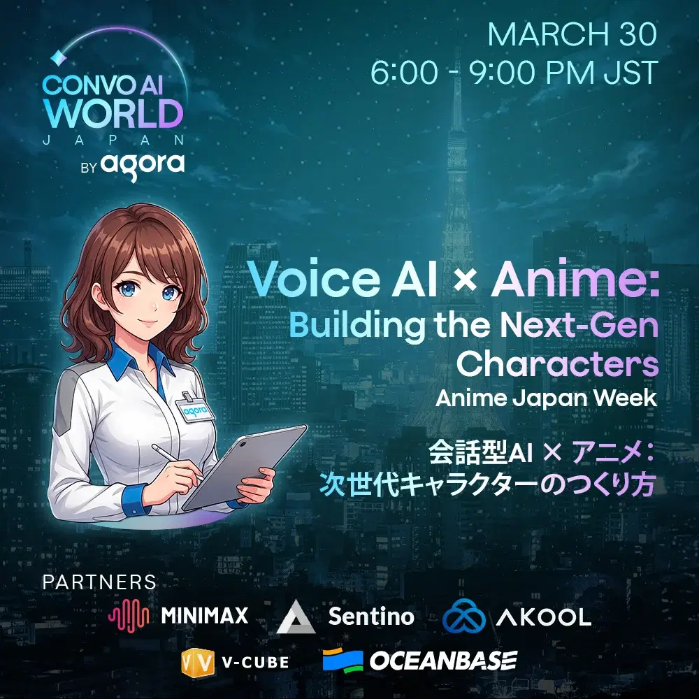 Voice AI × Anime: Building the Next-Gen Characters