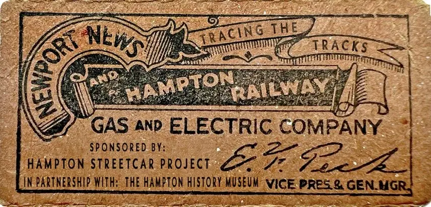Tracing the Tracks - Hampton's Streetcar 390 Bus Tour