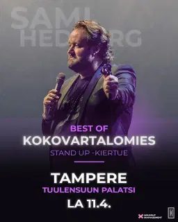 Sami Hedberg - Best of Kokovartalomies / Tampere, Tuulensuun Palatsi