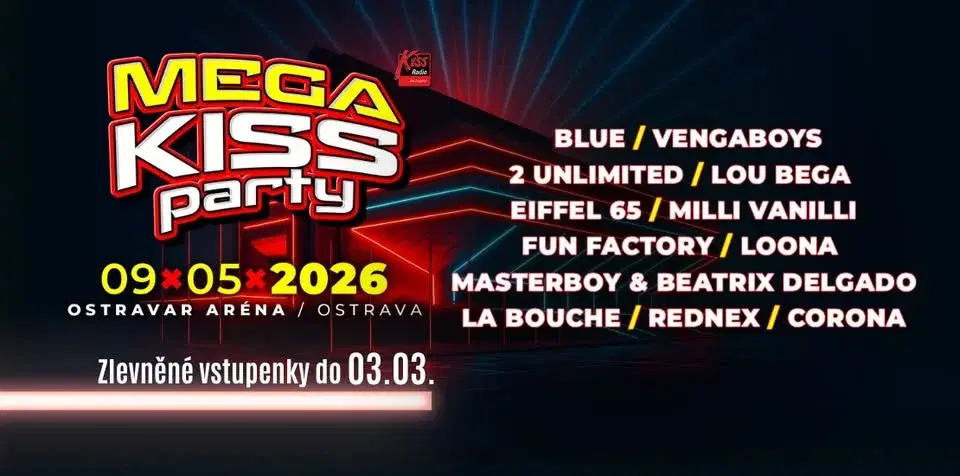 MEGA KISSPARTY 2026 - OSTRAVA