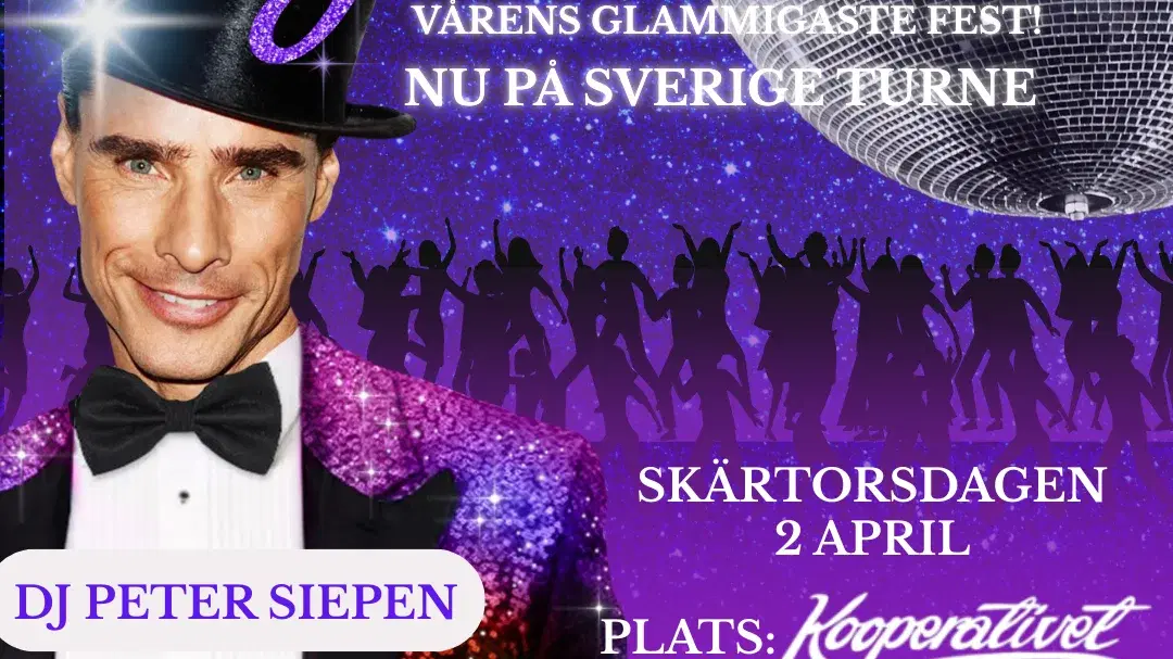 Nightlife 40+ Påskfest på Kooperativet