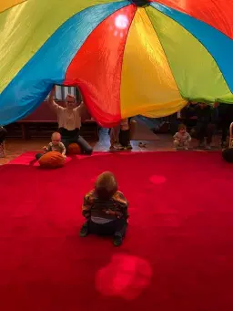 Jollra, krypa, gÄ-gudstjÀnst med smÄ