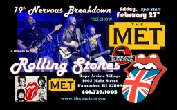 Rolling Stones tribute, 19th Nervous Breakdown at the Met at Artiste Village in Pawtucket, RI