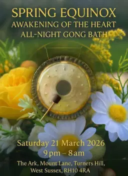 Spring Equinox All Night Gong Bath