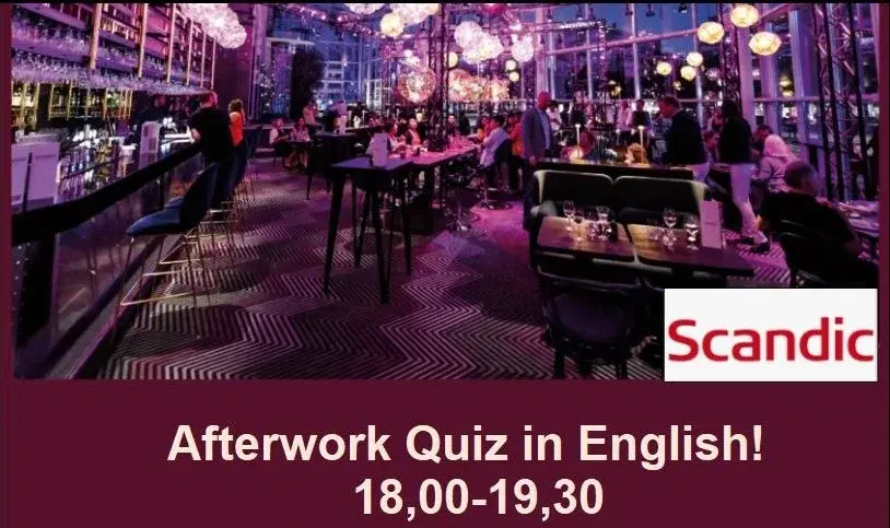 Afterwork Quizzes in English @ Scandic Triangeln!