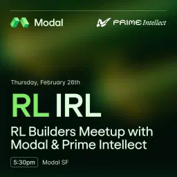 Reinforcement Learning with Modal and Prime Intellect