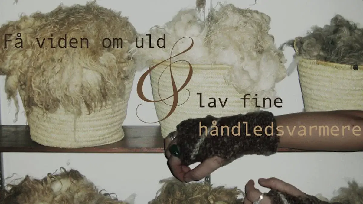 Lær at dogmestrikke - håndledsvarmere