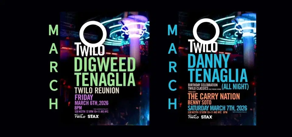 TWILO REUNION — MARCH 6–7, 2026 — NYC Back at the original home: 530 W 27th St.