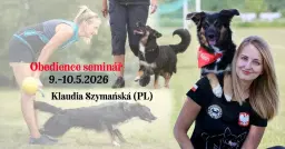 Seminář Obedience s Klaudii Szymanská (PL)