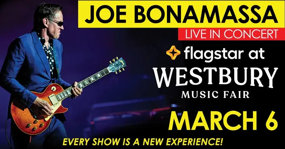 Joe Bonamassa Live in Westbury, NY on March 6, 2026