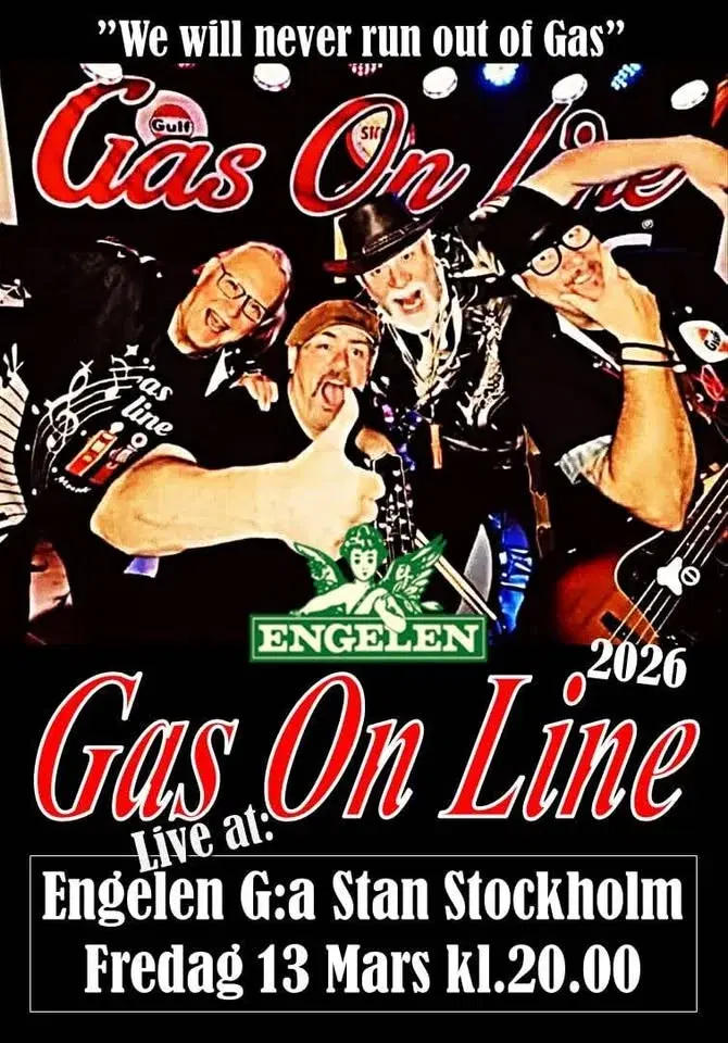 Gas On Line på Engelen Stockholm