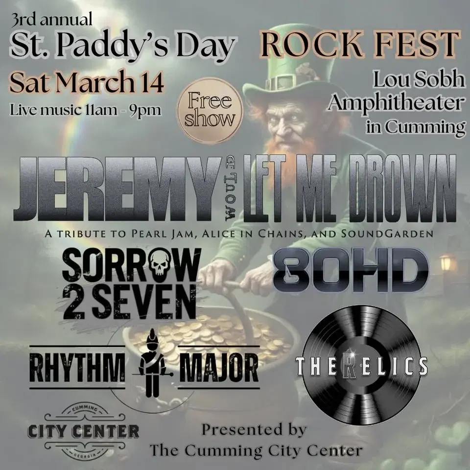 St. Paddy's RockFest presented by Cumming City Center