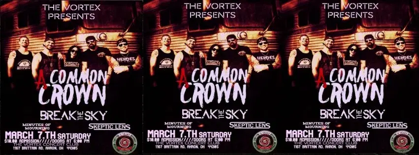 A Common Crown Headlines The Vortex