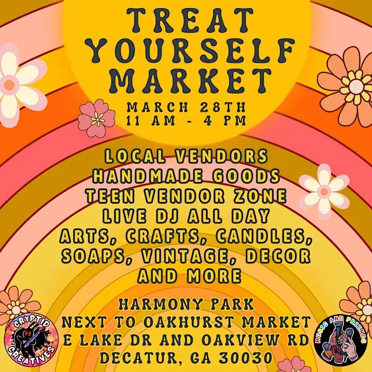 Treat Yourself Market: Handmade Arts and Local Crafts at Harmony Park