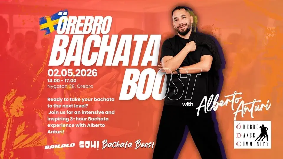 Örebro Bachata Boost 2 Maj!