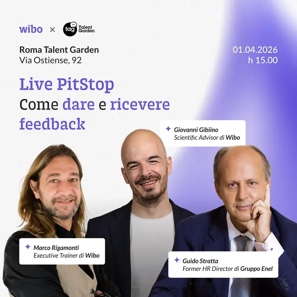 Live PitStop | Come dare e ricevere feedback con Guido Stratta