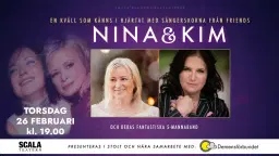 NINA 6 KIM FRĂ
N FRIENDS - EN KVĂLL SOM KĂNNS I HJĂRTAT - SCALATEATERN KARLSTAD