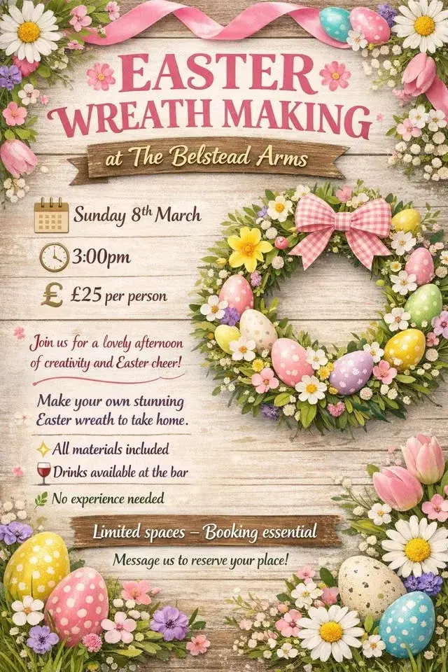 đž EASTER WREATH MAKING WORKSHOP đž