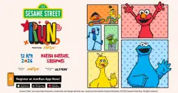 Sesame Street Run Powered by JomRun® - Singapore