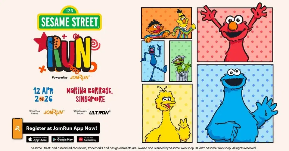 Sesame Street Run Powered by JomRun® - Singapore