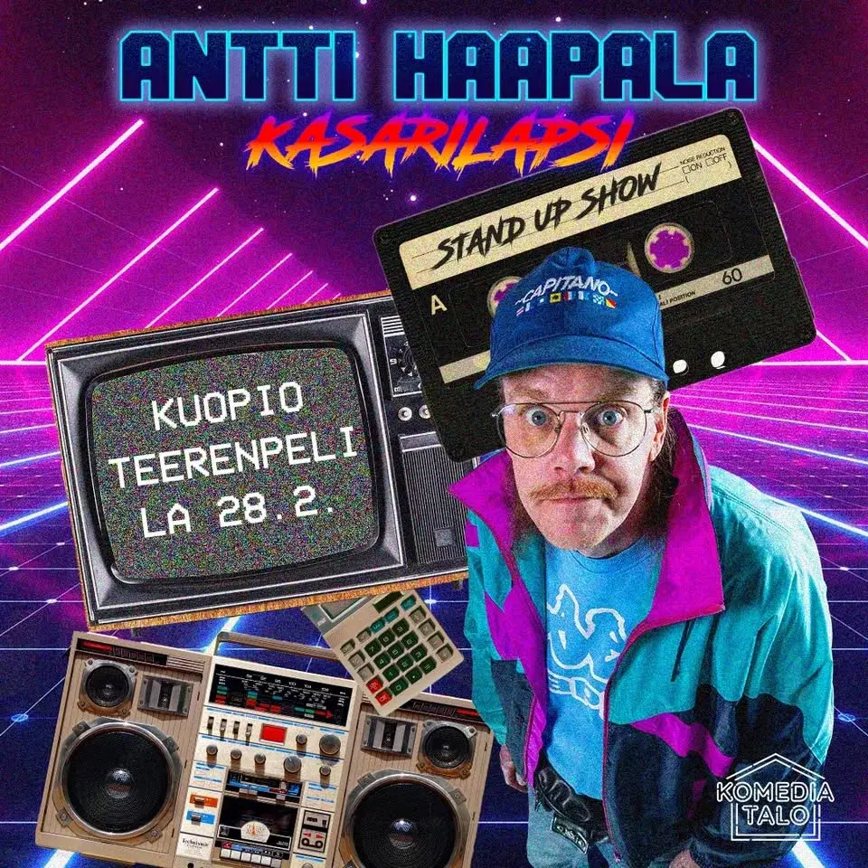 Antti Haapala: Kasarilapsi -stand up show / Kuopio