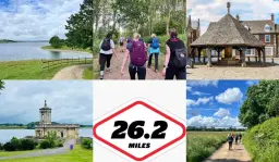 Marathon Hike Medal Series - Rutland Water & Oakham - Saturday 7th March