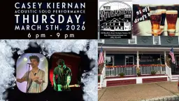 Casey Kiernan solo acoustic Thursday March 5th