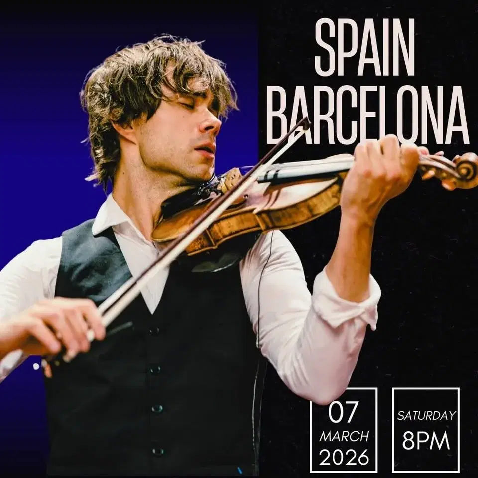 Barcelona, Spain: Alexander Rybak VIP-Tour