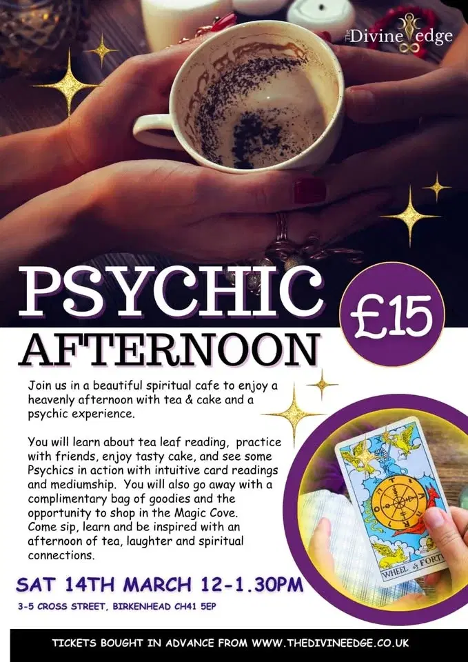 psychic afternoon tea đźâïžđ°