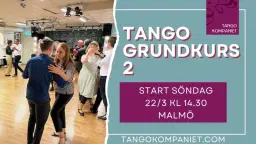 Tango Grundkurs 2 på Tangokompaniet