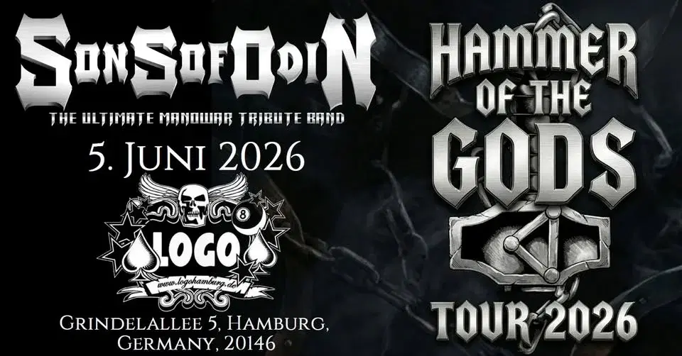 SONS OF ODIN - The Ultimate ManOwaR Tribute Band | LOGO Hamburg