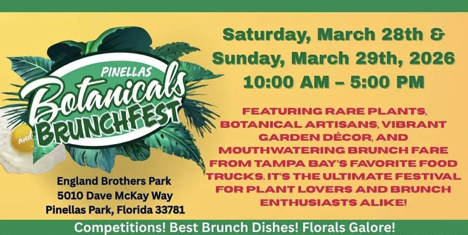 2026 Pinellas Botanicals & BrunchFest