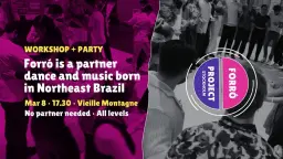 Forró Workshop + Party | Brazilian Partner Dance And Music