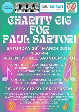 Charity gig for Paul Sartori đ»
