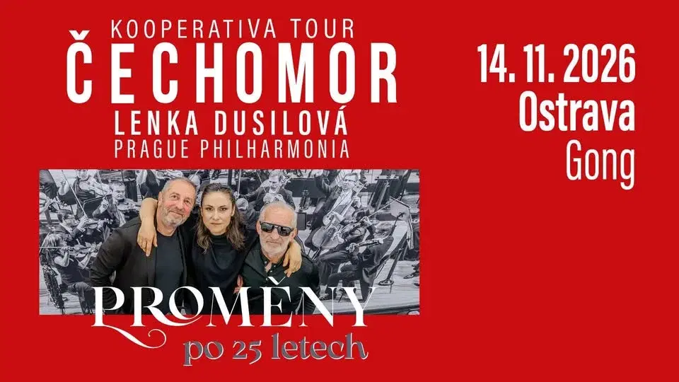 PŘIDANÝ KONCERT - Proměny po 25 letech - OSTRAVA - Kooperativa Tour